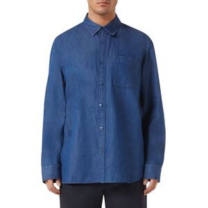 Simkhai Mens Jose Classic Button-up Shirt X-Large Laguna - NWT $295